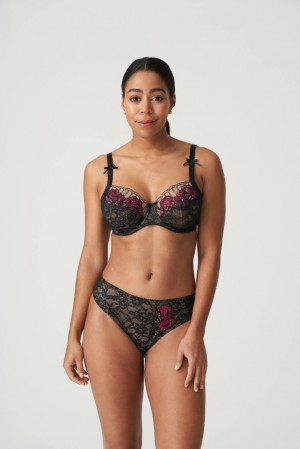 Prima Donna Pleasanton Bras Black | 628QKCFLH