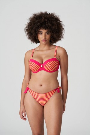 Prima Donna Swim La Concha Bikini Tops Red | 692SDGRQK