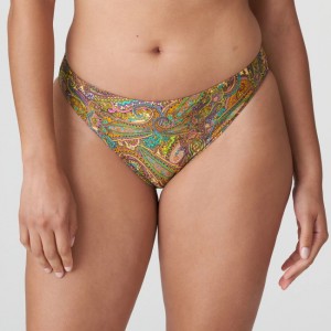 Prima Donna Swim Sakarun Bikini Bottoms Green | 978ZWNUER