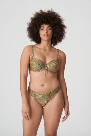 Prima Donna Swim Sakarun Bikini Tops Green | 073ILBZYO