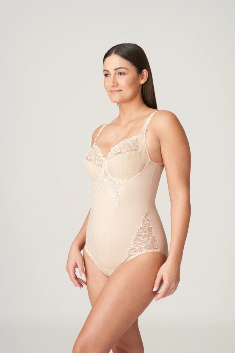 Prima Donna Deauville Shapewear Beige | 325DIKWZV