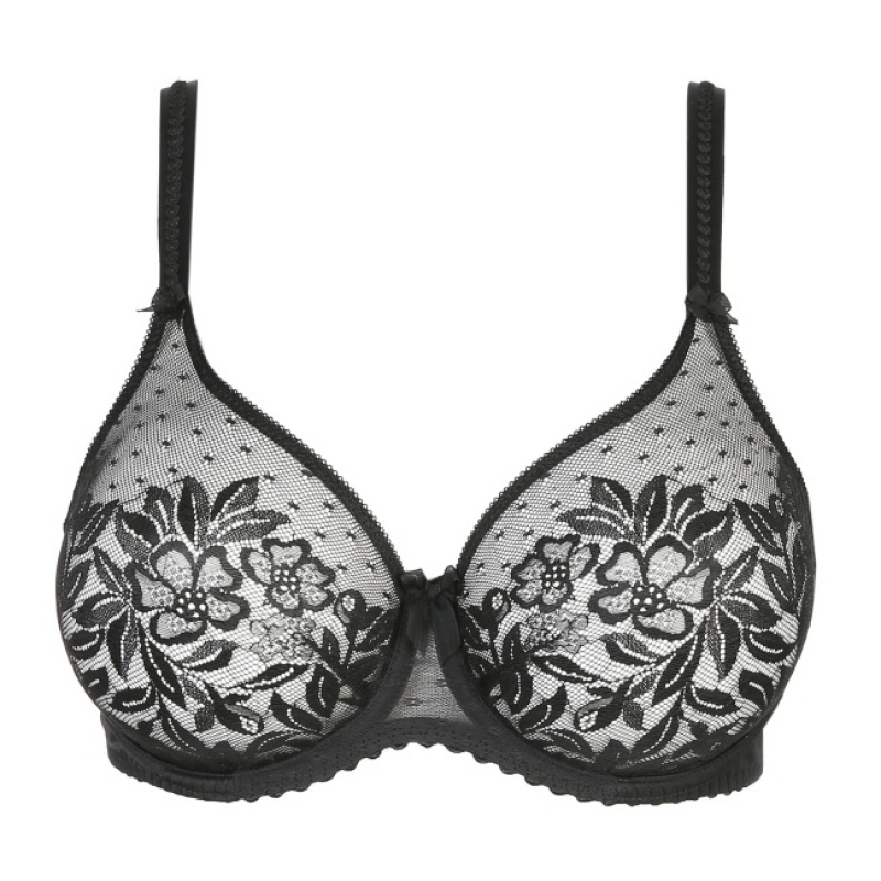 Prima Donna Divine Bras Black | 463FVDGIA