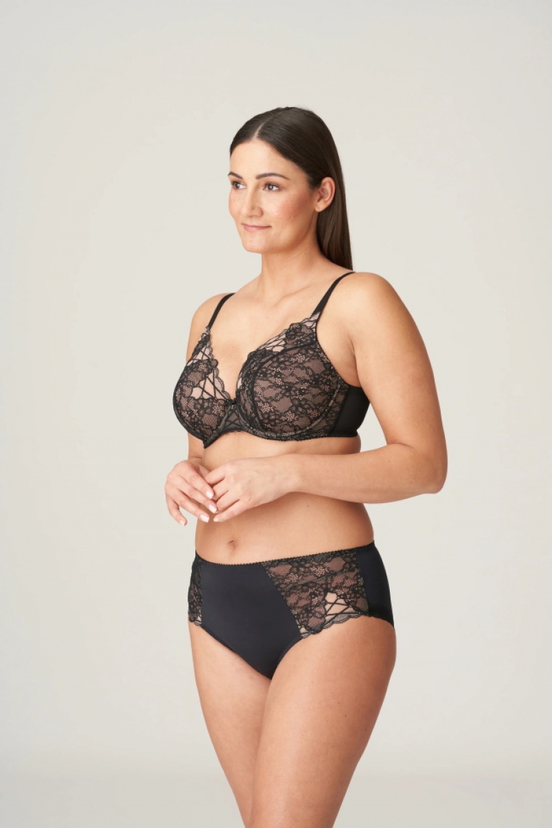 Prima Donna Livonia Panties Black | 802PVUWIX