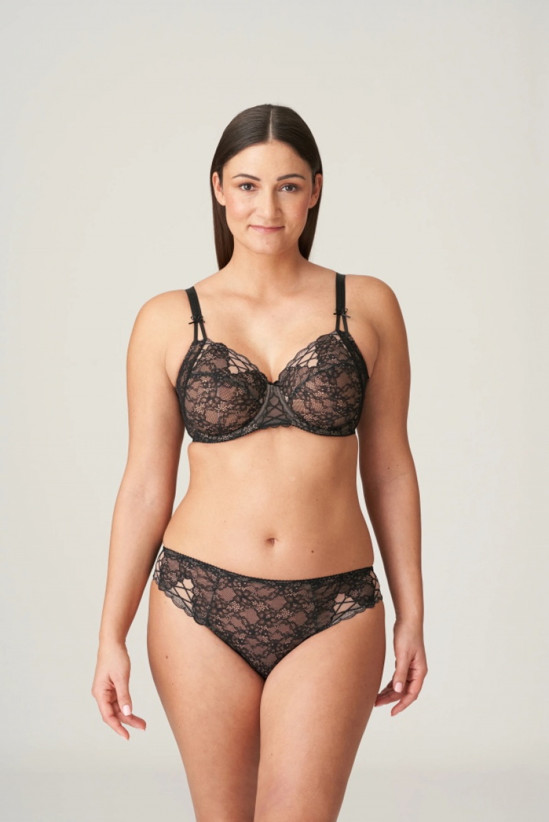 Prima Donna Livonia Panties Black | 941XNEVGI