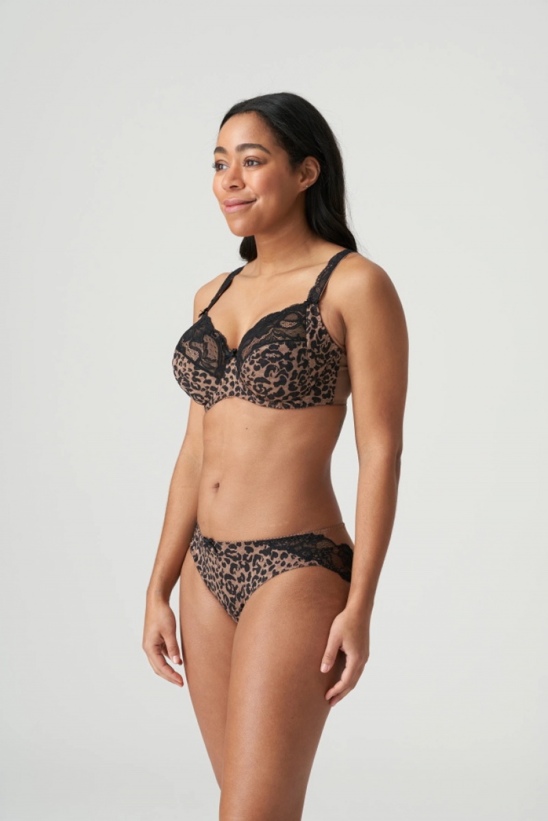 Prima Donna Madison Panties Brown | 564KFMULD