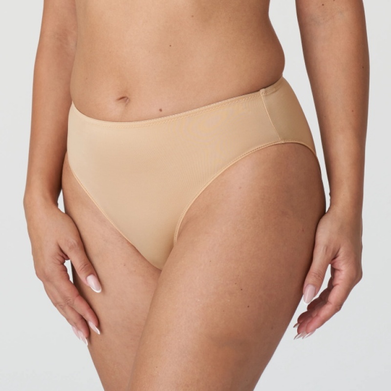 Prima Donna Satin Panties Brown | 310DGNXSW