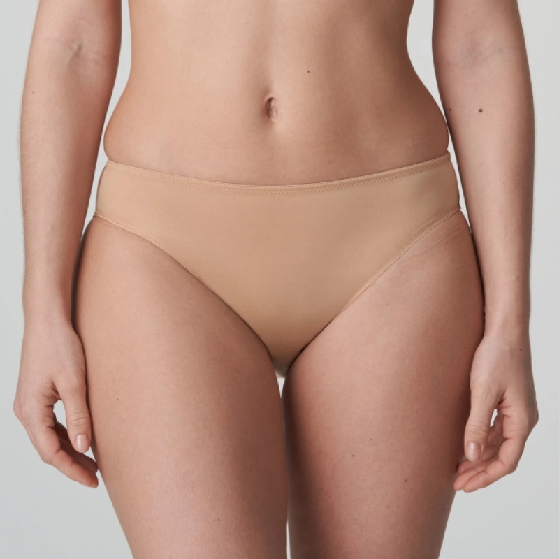 Prima Donna Satin Panties Brown | 784SBTPVK