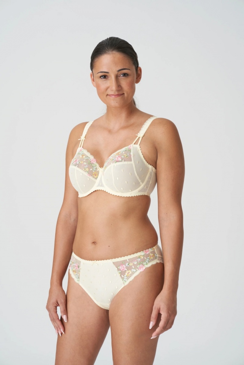 Prima Donna Sedaine Bras Light Yellow | 362WRDGTS