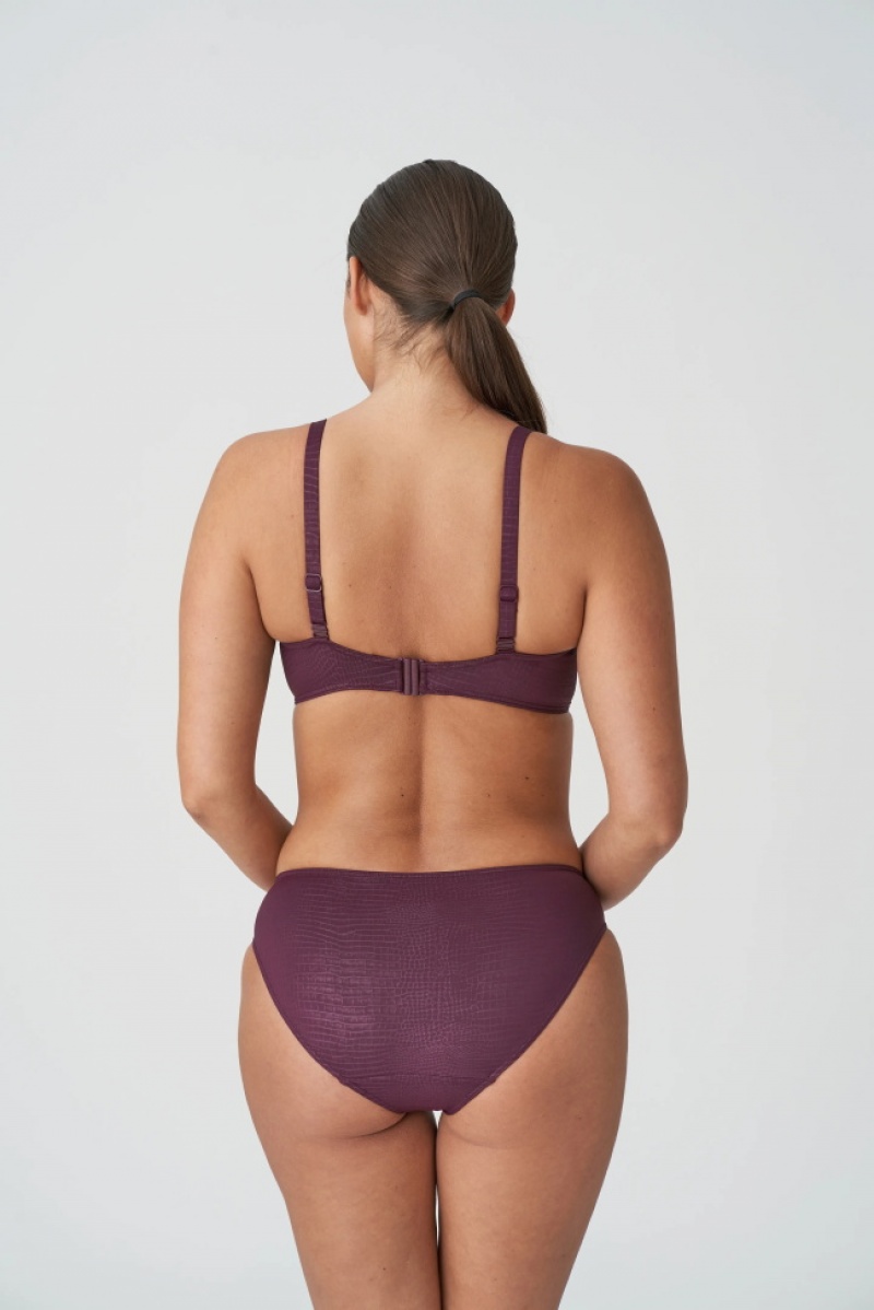 Prima Donna Swim Dalyan Bikini Tops Burgundy | 149TUCHNQ