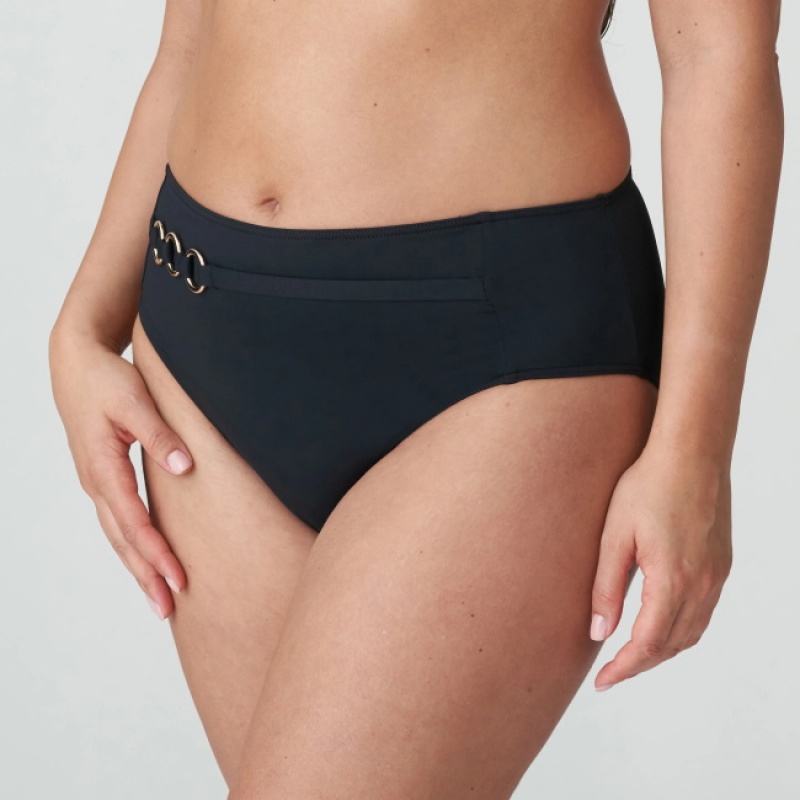 Prima Donna Swim Damietta Bikini Bottoms Black | 927ATWMIZ