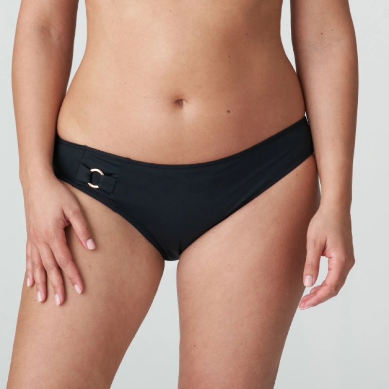 Prima Donna Swim Damietta Bikini Bottoms Black | 168UJGYCR