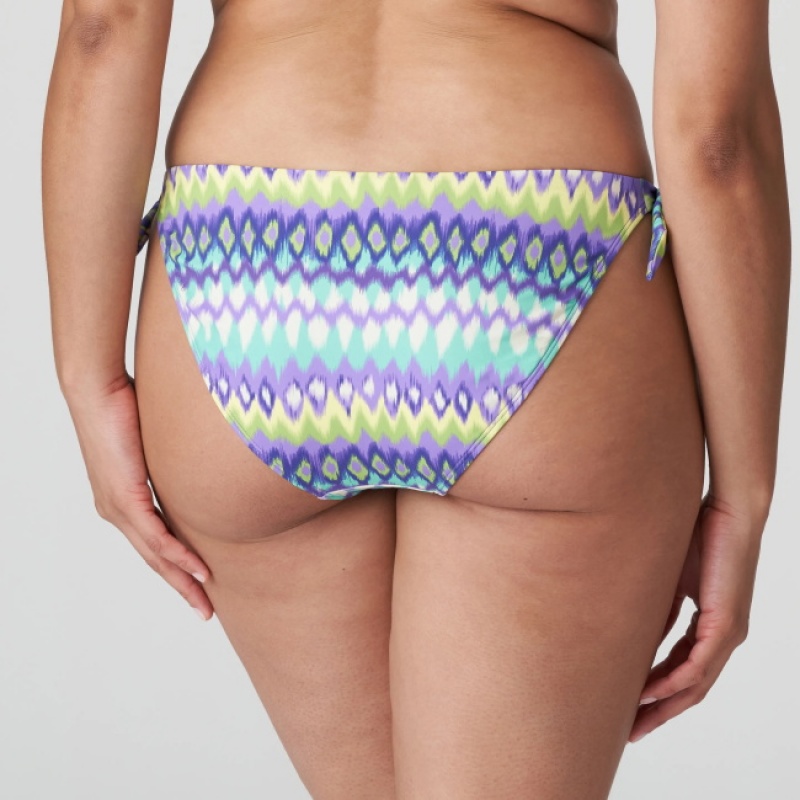 Prima Donna Swim Holiday Bikini Bottoms Blue | 743JGHXIR