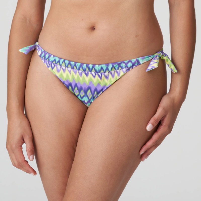 Prima Donna Swim Holiday Bikini Bottoms Blue | 743JGHXIR