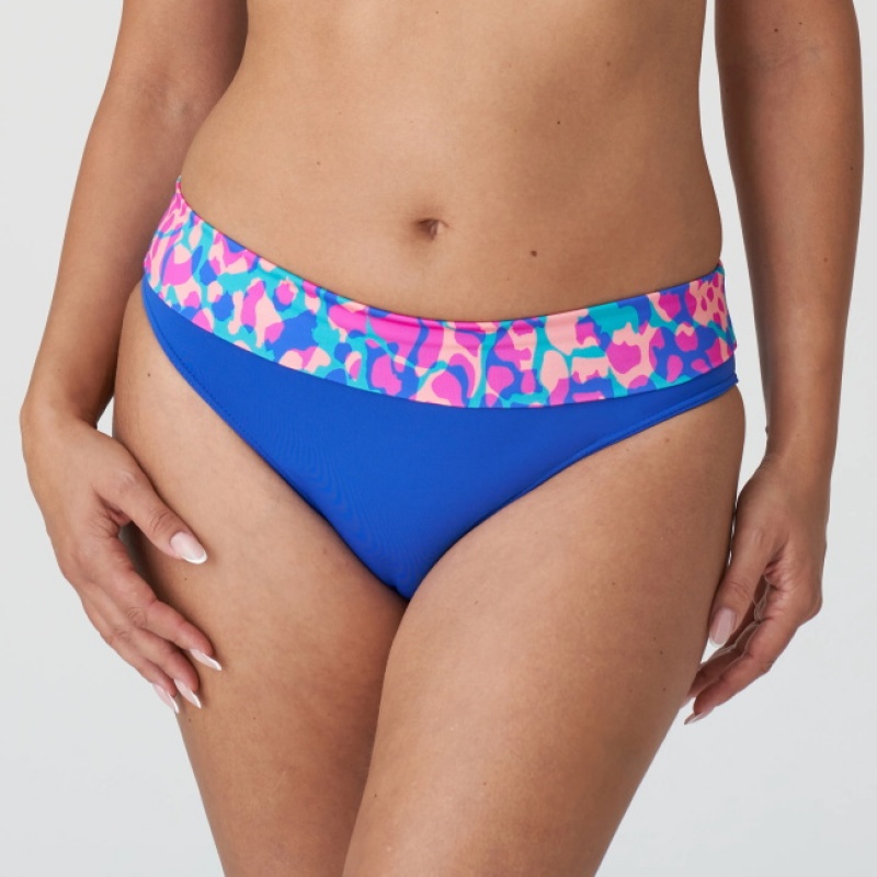 Prima Donna Swim Karpen Bikini Bottoms Blue | 560ROGBQN