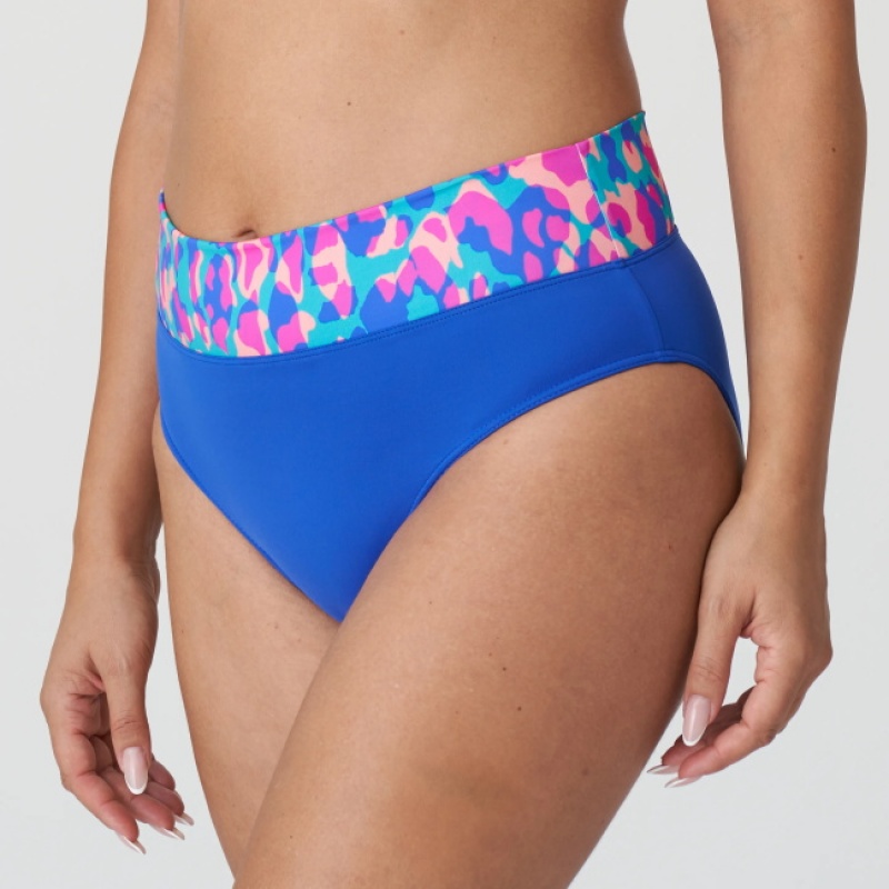 Prima Donna Swim Karpen Bikini Bottoms Blue | 560ROGBQN