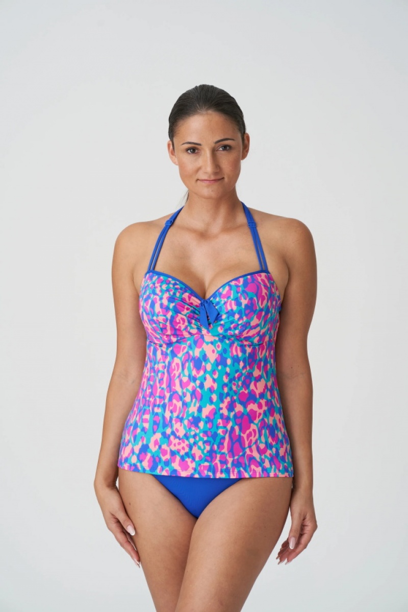 Prima Donna Swim Karpen Bikini Tops Blue | 675YBROSX