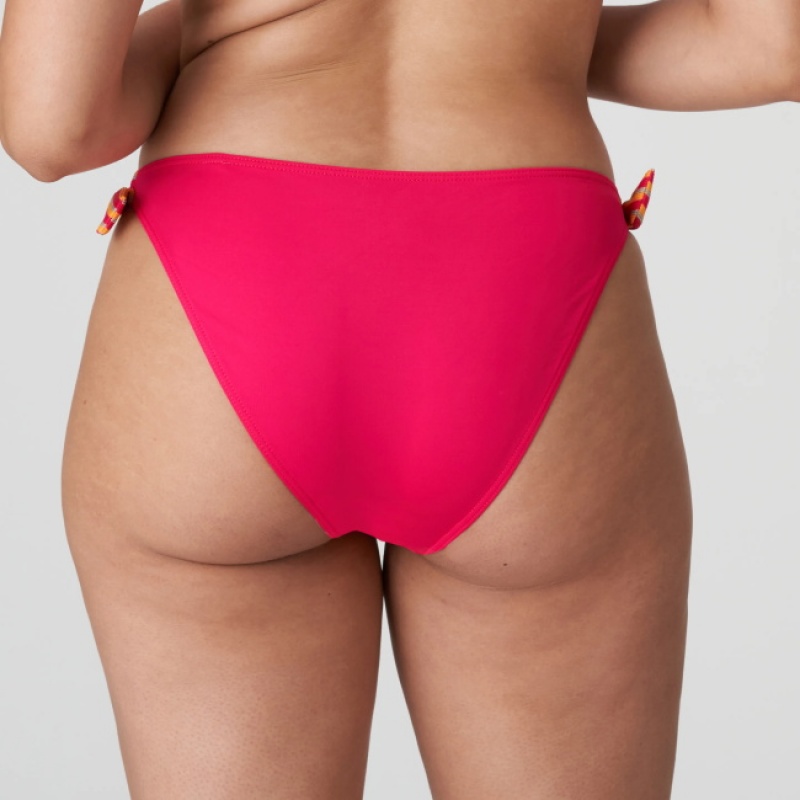 Prima Donna Swim La Concha Bikini Bottoms Red | 392IKMLYC