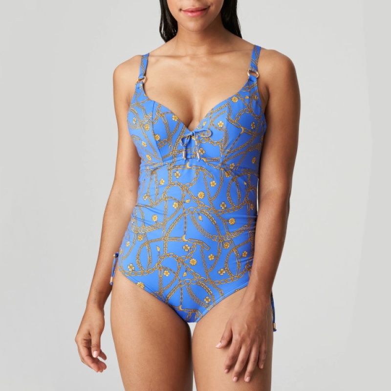 Prima Donna Swim Olbia Swimsuits Blue | 176YCKXBZ