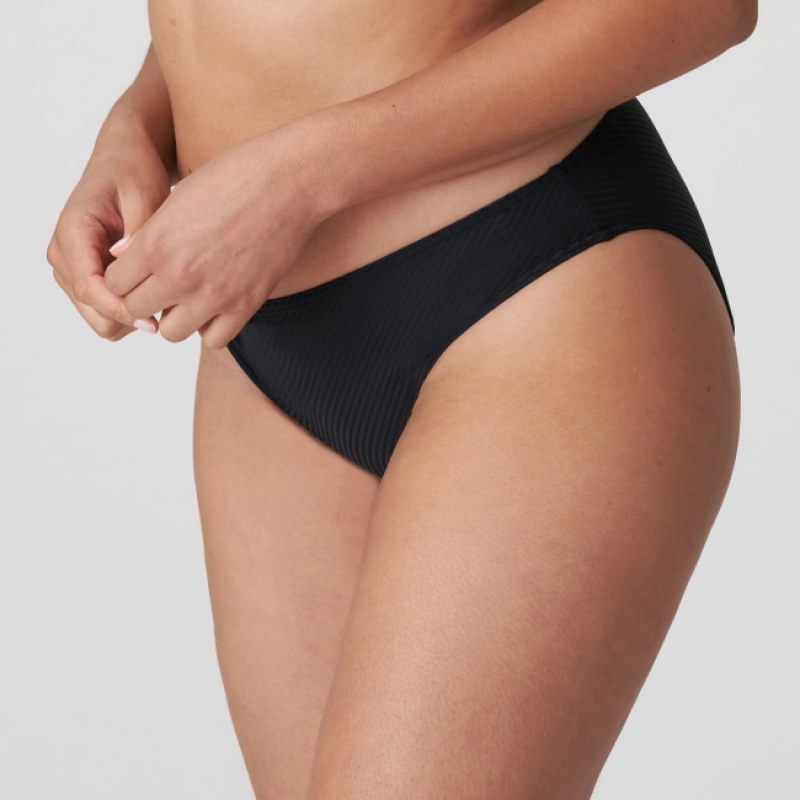 Prima Donna Swim Sahara Bikini Bottoms Black | 618QBZHYX