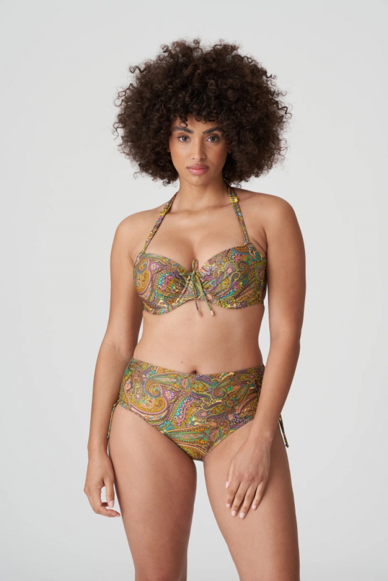 Prima Donna Swim Sakarun Bikini Tops Green | 475GHTMPE