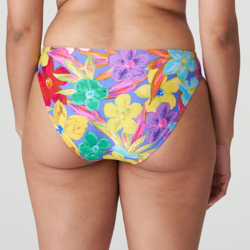 Prima Donna Swim Sazan Bikini Bottoms Blue | 582PIXWZG