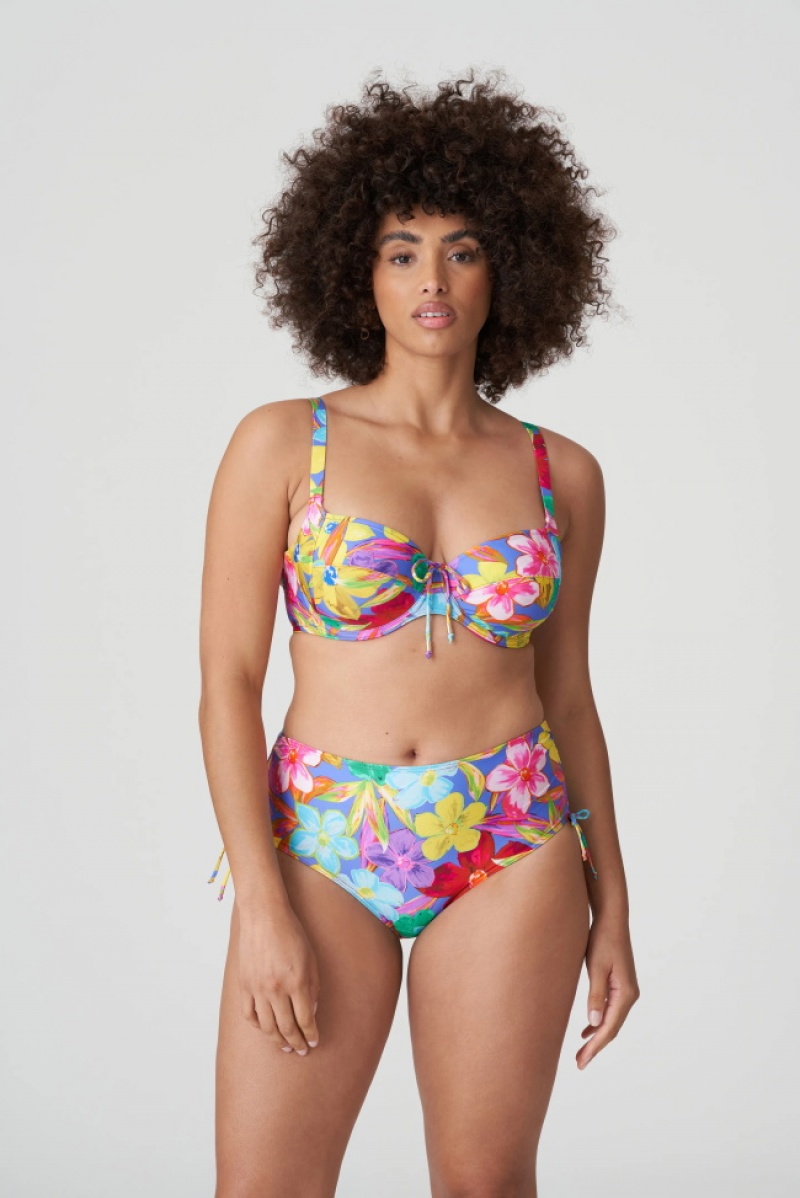 Prima Donna Swim Sazan Bikini Tops Blue | 073VHYGTA