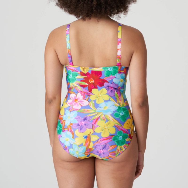 Prima Donna Swim Sazan Swimsuits Blue | 497KDOWYH