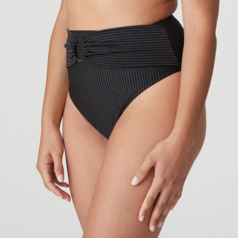 Prima Donna Swim Solta Bikini Bottoms Black | 149LEUKOP