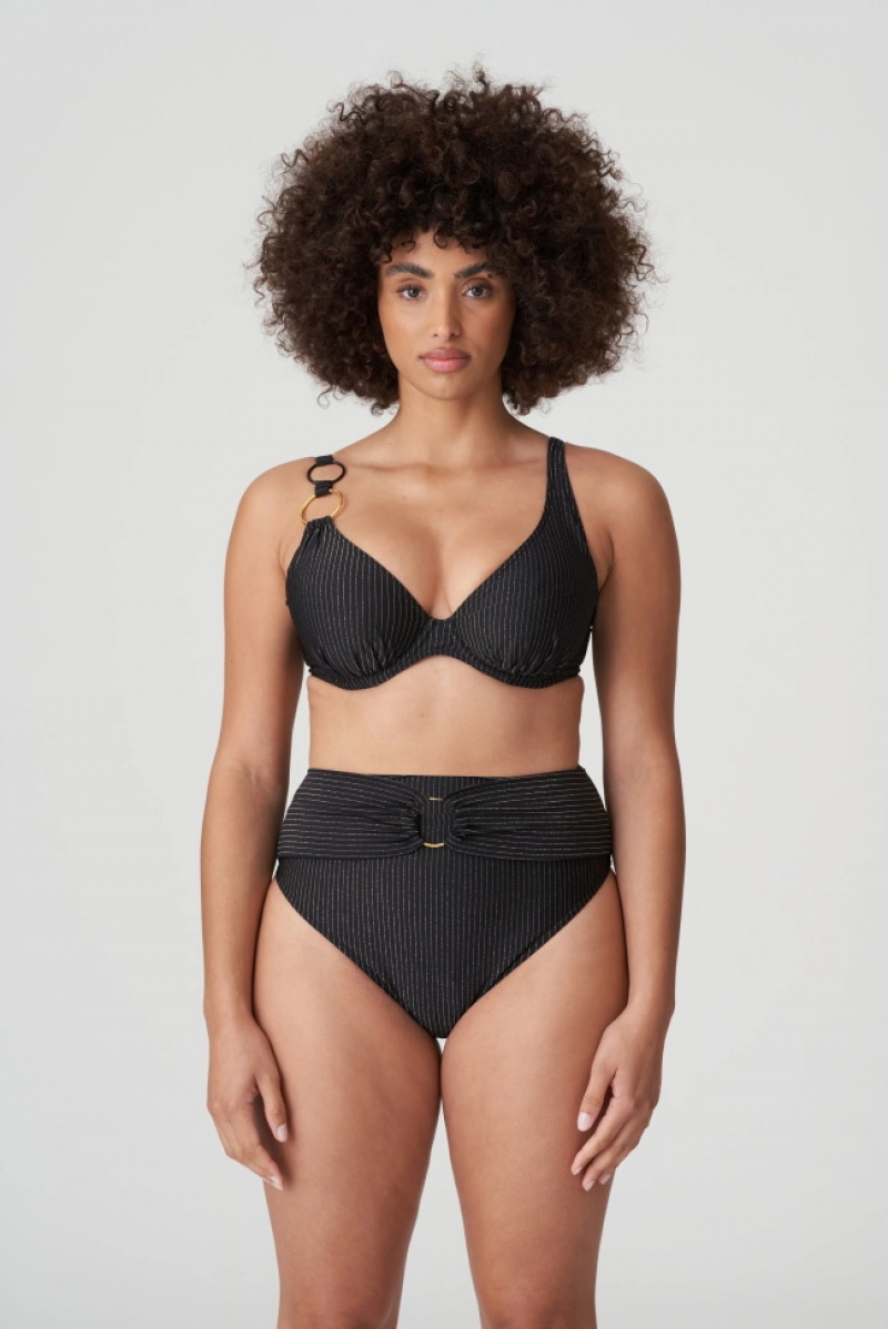 Prima Donna Swim Solta Bikini Bottoms Black | 149LEUKOP