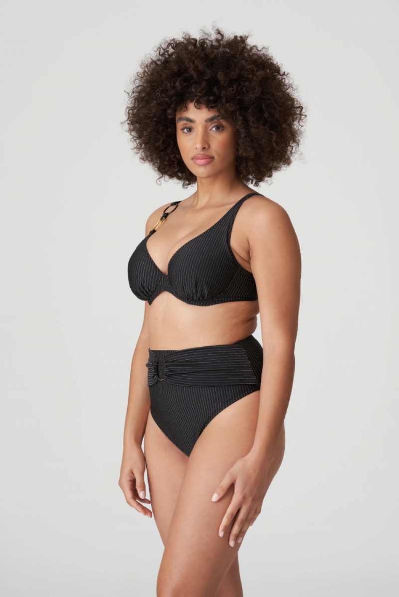 Prima Donna Swim Solta Bikini Bottoms Black | 149LEUKOP