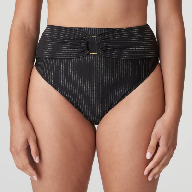 Prima Donna Swim Solta Bikini Bottoms Black | 149LEUKOP