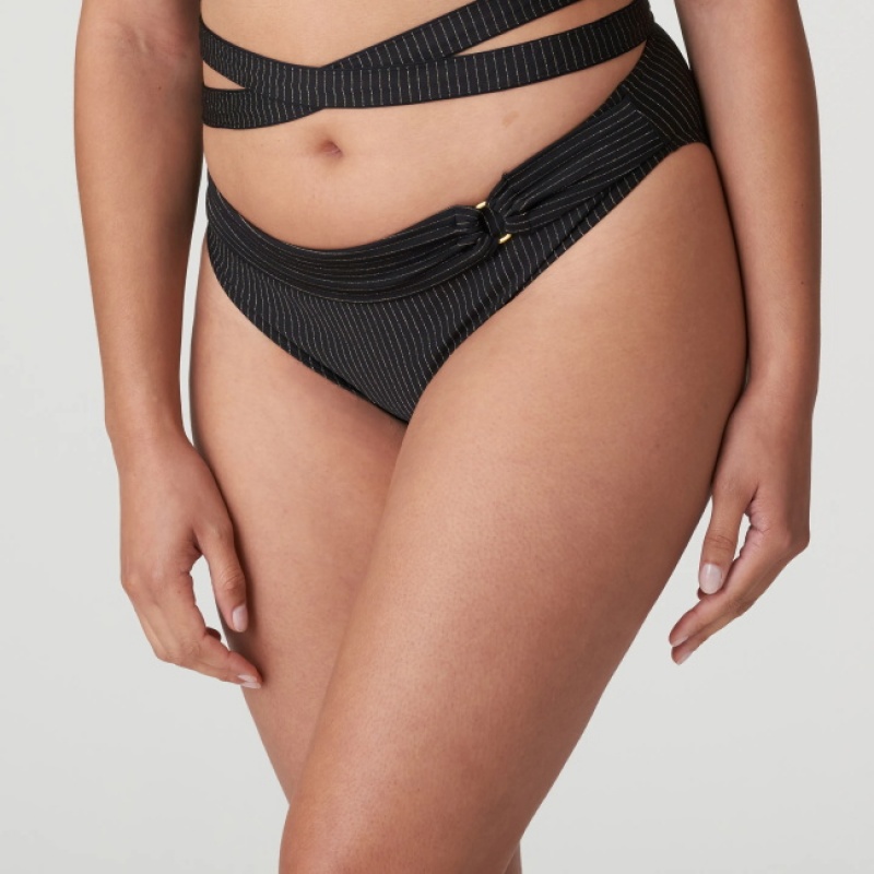 Prima Donna Swim Solta Bikini Bottoms Black | 289MGLXWH