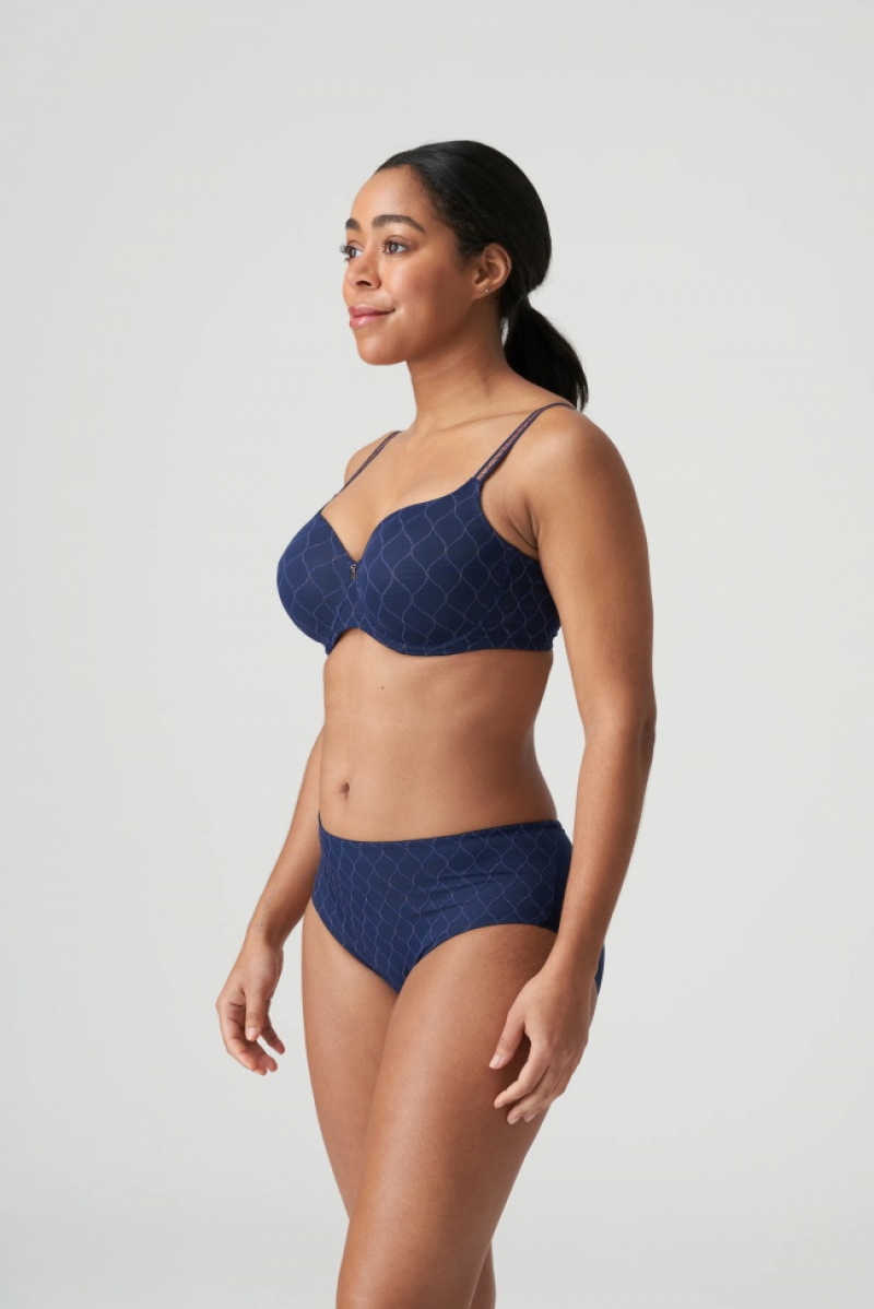 Prima Donna Twist Chryso Bras Blue | 124IHNAQL