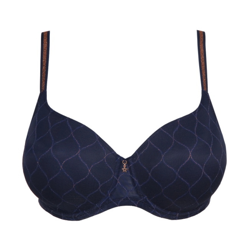 Prima Donna Twist Chryso Bras Blue | 124IHNAQL