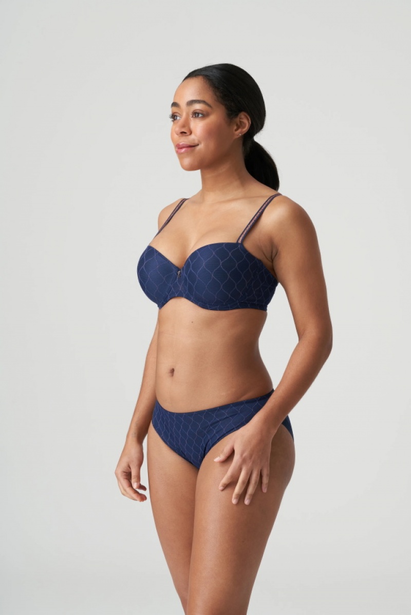 Prima Donna Twist Chryso Bras Blue | 785DHCAMN