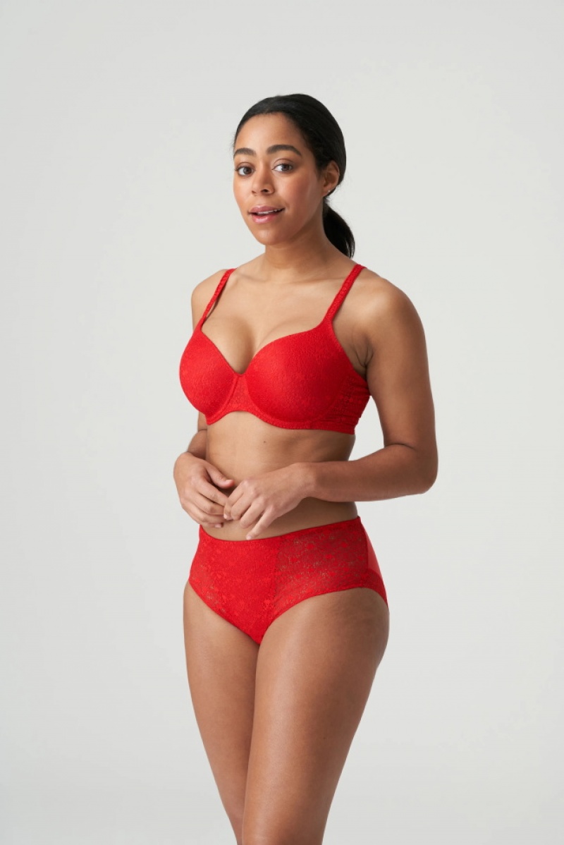 Prima Donna Twist Epirus Bras Red | 426UMLVGQ