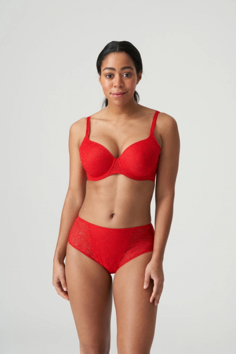 Prima Donna Twist Epirus Bras Red | 426UMLVGQ