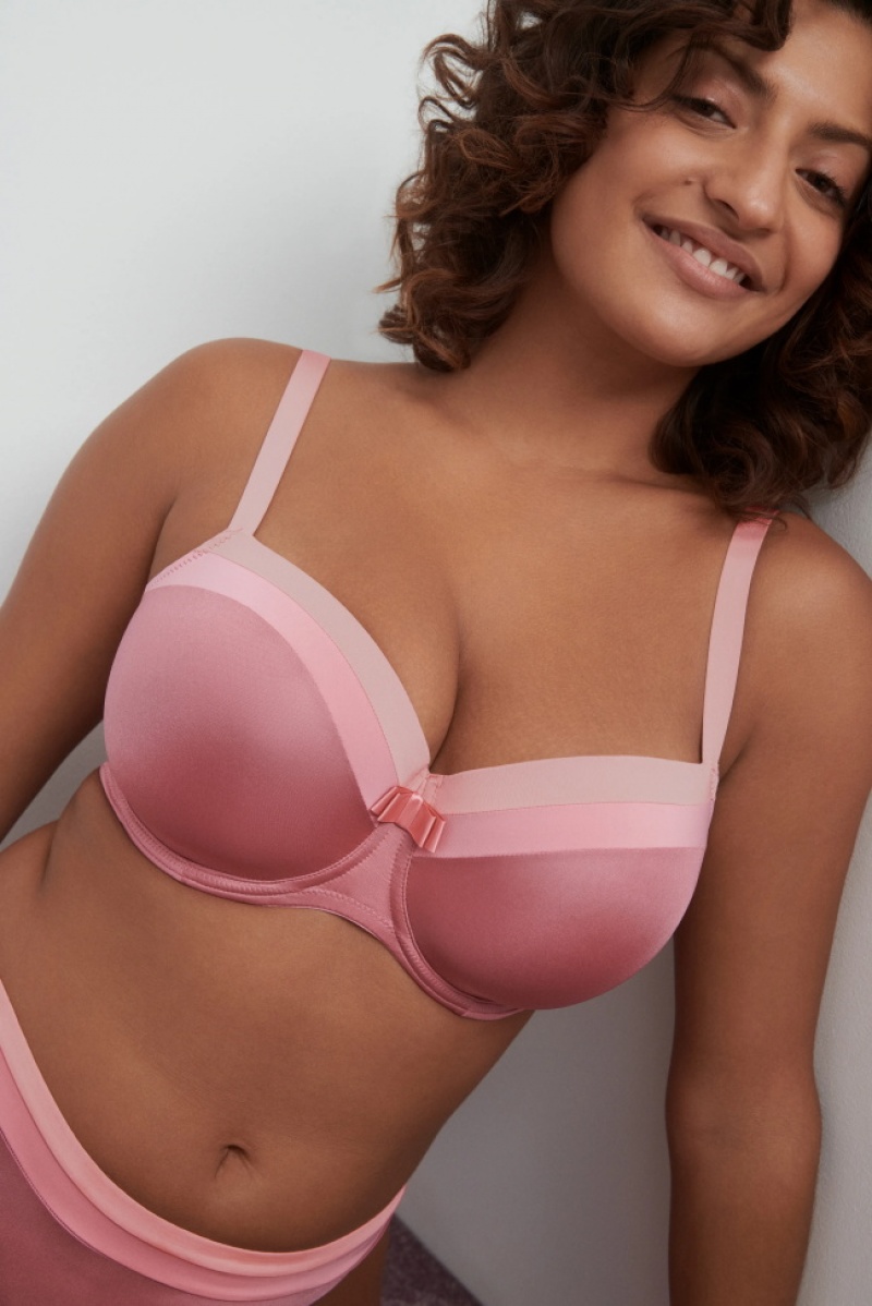 Prima Donna Twist Glow Bras Pink | 593KLPOMI