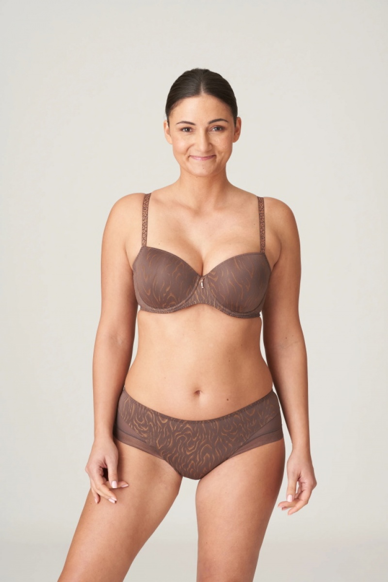 Prima Donna Twist Penn Station Bras Grey | 974TFYGVP