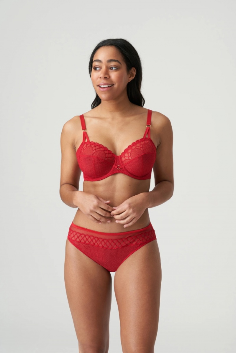 Prima Donna Vya Panties Red | 064WTVKXI